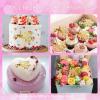 10 Pcs Happy Mother's Day Cake Topper Acrylic Mirror Side Cake Decorations for Birthday Mother's Day Party view 3