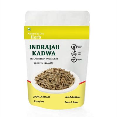 aj Indrajau Kadwa | Inderjo Kadwa | iHolarrhena PubescensInderjo Indrajav Indrajao - 100 gm