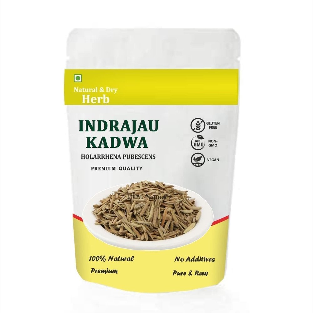 aj Indrajau Kadwa | Inderjo Kadwa | iHolarrhena PubescensInderjo Indrajav Indrajao - 100 gm