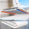 Extendable Cleaning Mop with Reusable Washable Microfiber Pad, No Hand Wash Design for Walls, Cabinets, High Places (One mop+5 Cloths) view 2