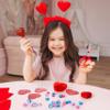 MOTHER'S DAY Chocolate Candy Filled Tubes, 18 Count Bulk, Candy Filled Heart Topped Tubes, Pink, Red, White Candy Covered Chocolate Balls, Mothers Day Chocolate Gift, Individually Wrapped 1.5 Oz Ea view 3