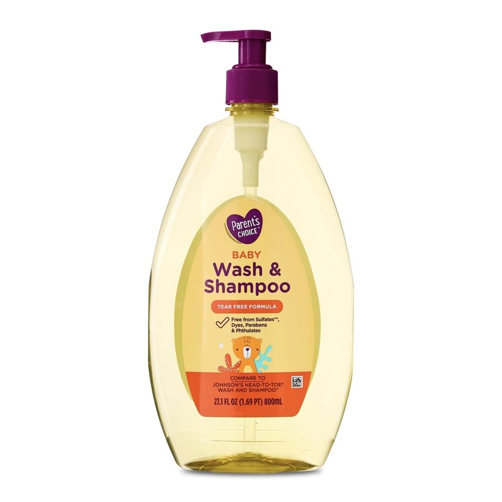 Baby Wash & Shampoo Gentle Tear-Free Formula, 27.1 fl oz, Mild Cleanser for Babys Skin & Hair