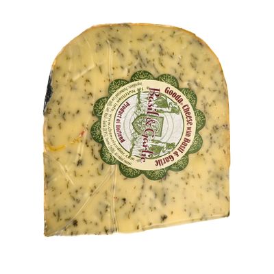Basil & Garlic Gouda Cheese 1lb