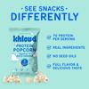 Khloud Protein Popcorn - Truffle & White Cheddar - 7g Protein Snacks for Adults & Kids - Flavored Popcorn Made with Real Ingredients & Milk Protein Isolate - Non-GMO, Gluten-Free, Kosher - 4oz, 12pk view 4