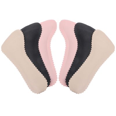 SUPVOX 3 Pairs Self-Adhesive Anti-Skid High Heel Pads, Wear-Resistant Compact Foot Cushions for Women, Breathable Sweat-Absorbing Inserts for Warm-Season High Heels, Portable Shoe Support
