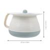 Portable Urinal Bucket PP Chamber Pot with Cover, for Home Use view 2