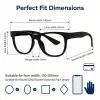 Eyekepper Blue Light Reading Glasses Men Women 2.50, Large Frame 6 Pack view 2