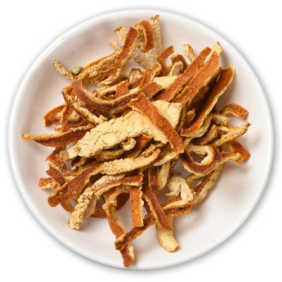 Shredded Tangerine Peel (Chen Pi), 17.6oz (500g) - Premium Sun-Dried Citrus Peel Strips for Cooking, Tea & Baking, Ready-to-Use, Intensely Fragrant, Sweet & Bitter Flavor, Resealable Bag