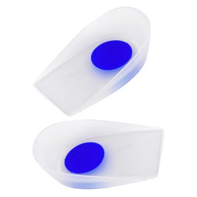 Baluue Heel Cushion Inserts for Shoes 1 Pair Non-Skid Silicone Heel Pads Soft Thickened M Size 35-38 Comfortable Wear-Resistant for Sports Sneakers
