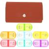 Veemoon Weekly Medicine Organizer Pill Case with Removable Compartments, Dustproof and Moisture-Resistant Plastic Storage Box for Travel, Brown Portable Pill Holder for Daily Medication view 1