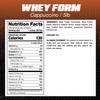 DRAGON PHARMA WheyPhorm, Whey Protein Blend, Fast Absorption, Gluten Free, Premium Whey Protein Matrix, Maximize Recovery, Great Tasting, 25 Grams of Protein (5lb, Cappuccino) view 2