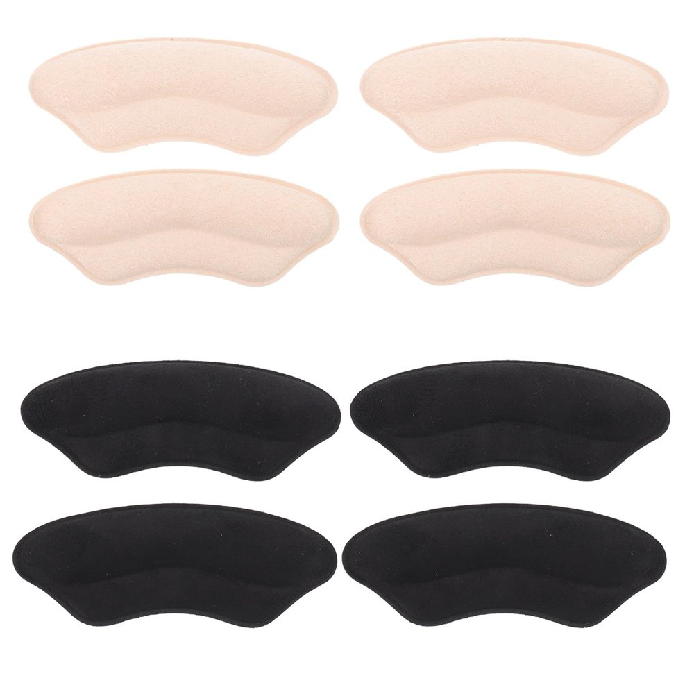 SOPOTUTU Comfortable Wear-Resistant Heel Cushions and Liners 4 Pairs with Soft Thickened Pads for High Heels Preventing Slip and Friction Suitable for Womens Shoes and Foot Care