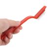 VICASKY Crevice Cleaning Brush Set 5pcs Long Handle Scrub Brush and Cooktop Scraper for Window Track, Kitchen, and Bathroom Groove Cleaning Household Tools view 3