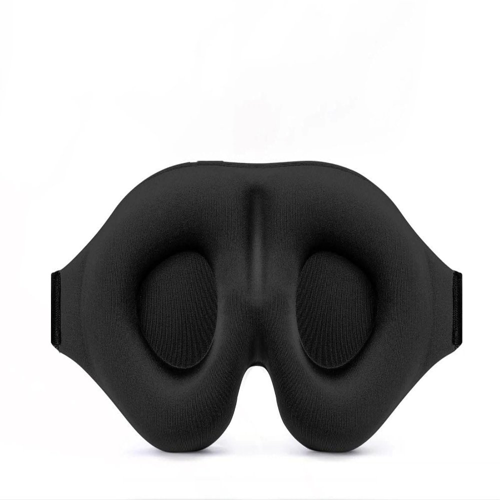 360 Full Blackout 3D Eye mask for Sleep, Breathable and Non Pressure Eye mask