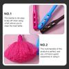 Abaodam 2pcs Electrostatic Fiber Dusters for Home Cleaning, Small Portable Handle Dust Sweeper Set, Pink Static Removal Duster for Furniture and Car Dusting view 4