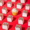 The Marshmallow Shop Birthday Cake Gourmet Marshmallows (6 Count) Handcrafted Cake Batter Marshmallows with Sprinkles, Artisanal Candy Treat view 1