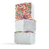 The Marshmallow Shop Birthday Cake Gourmet Marshmallows (6 Count) Handcrafted Cake Batter Marshmallows with Sprinkles, Artisanal Candy Treat view 2