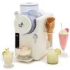 GreenPan Frost Ice Cream Maker & Slushie Machine, Mixing Bowl included, Soft Serve, Sorbet, Margaritas, Milkshakes, Frozen Yogurt, No Pre-Freezing, Ready in 15 Mins, 6 Modes, Self-Cleaning, Cream view 1