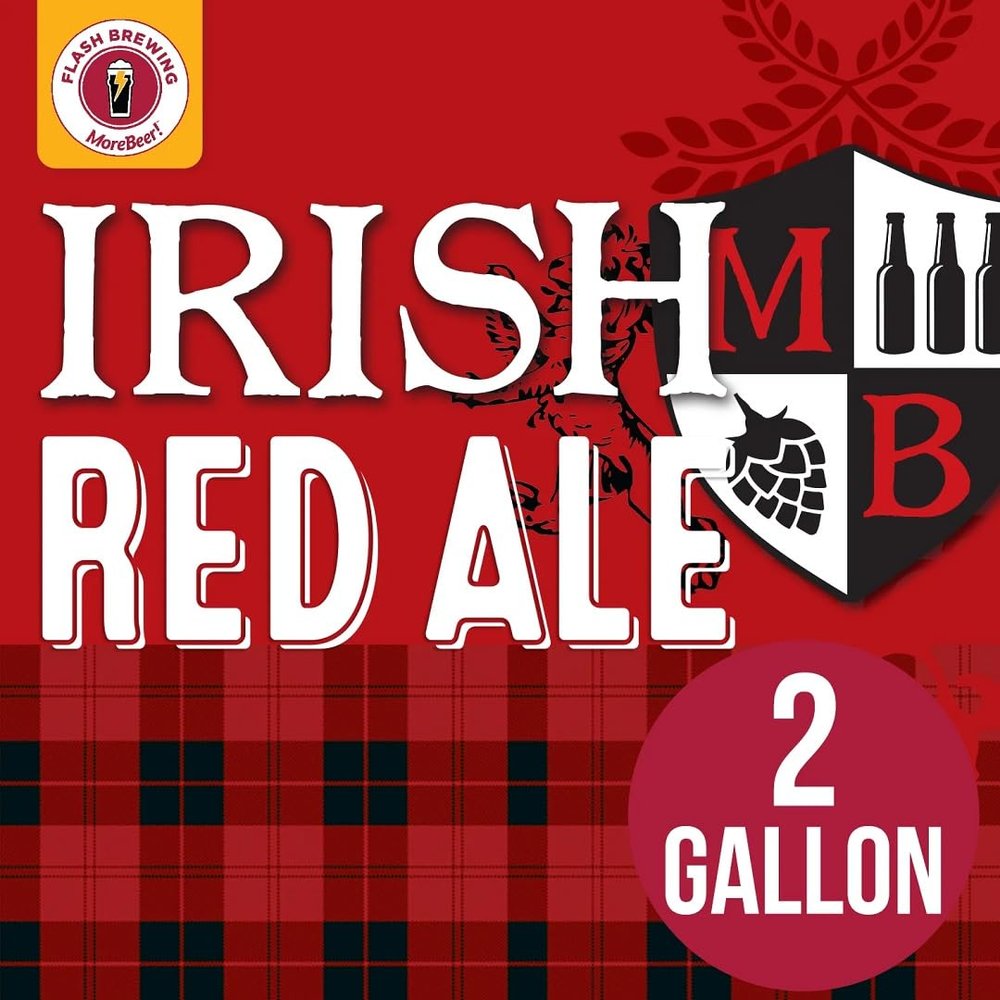 Irish Red Ale Flash Brewing Kit - 2 Gallons