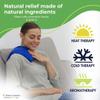 Nature Creation Herbal Microwavable Basic Heating Pad Blue Marble Trio Bundle view 2
