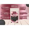 J J CRUNCH N MUNCH Premium Quality Natural Black Raisins Seeded Sun Dried Sweet Dried Fruit for Bakery, Confectionery, Cooking & Daily Snacking (200 Gram) view 3