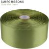 SJRIRG 1-1/2 Inch Moss Green Satin Ribbon 50 Yards Single Face Polyester view 3