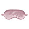1 Pack Silk Sleep Mask with Elastic Strap, Breathable Lightweight Blindfold for Women & Men Travel, Nap, Night Shift, Effective Shading (Pink) view 1