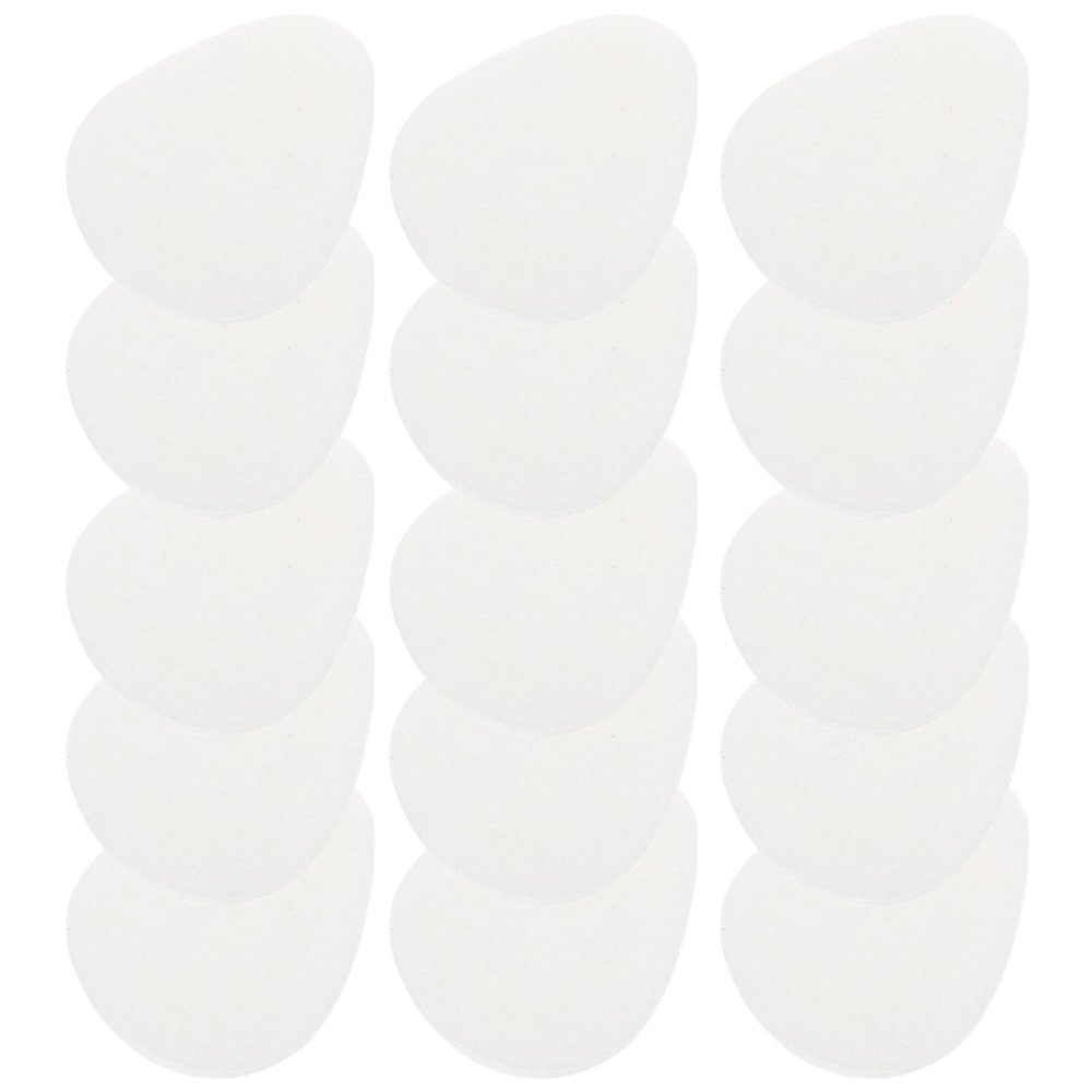 QUMIIRITY Forefoot Cushion Pads for High Heels 25 Pairs Thickened Metatarsal Footpads White Soft Inserts for Womens Foot Care and Slip Prevention