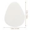 QUMIIRITY Forefoot Cushion Pads for High Heels 25 Pairs Thickened Metatarsal Footpads White Soft Inserts for Womens Foot Care and Slip Prevention view 3