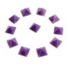 WholesaleGemShop Set of 10 Natural Lepidolite Crystal Pyramids, Polished Gemstone Set for Reiki, Meditation, Crystal Grid, Feng Shui, Vastu, Home Dcor Gift view 1