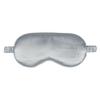 1 Pack Silk Sleep Mask with Elastic Strap, Breathable Lightweight Blindfold for Women & Men Travel, Nap, Night Shift, Effective Shading (Silver) view 1