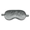 1 Pack Silk Sleep Mask with Elastic Strap, Breathable Lightweight Blindfold for Women & Men Travel, Nap, Night Shift, Effective Shading (Grey) view 1