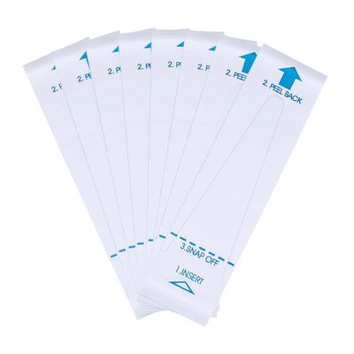Abaodam Disposable Digital Probe Sleeves 300pcs Universal Protective Covers Thin Film Sanitary Oral Protectors for Home