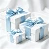 SJRIRG 1 Inch Baby Blue Satin Ribbon 50 Yards Single Face Polyester view 4