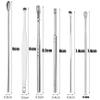 Ear Cleaner Wax Removal Tool Set, 6 Pieces Stainless Steel Earwax Remover Curette Spoon, Health Care Earpick Cleaning Kit view 3