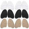 EXHUMKY Forefoot Pads and Metatarsal Cushions 6 Pairs Fabric Non-Slip Shock Absorbing Foot Cushions for High Heels and Shoes Comfort Inserts for Women view 1