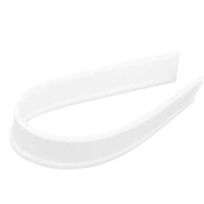 Wakauto Silicone Rubber Squeegee Refill Strip 31cm White Replacement Window and Shower Squeegee Blade for Glass Cleaning Household Use