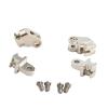 10sets /lot Replacement Eyeglasses Hinge, Optical Spectacle Alloy Eyewear Glasses Eyeglasses Hinge Screws Plastic Glasses Repairing Accessories view 1