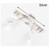 10 Sets of Rimless Glasses Nose Bracket, Glasses Nose Pad Bracket, Glasses Repair Parts, 4 Colors(Gold) view 2