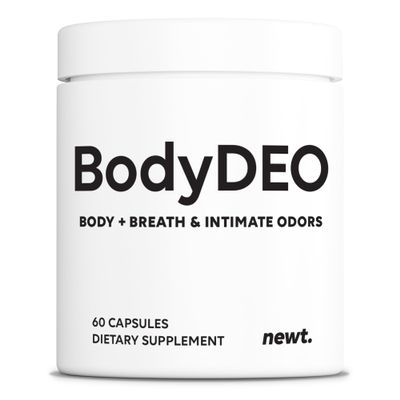 BodyDEO Body Deodorant Pills with Chlorophyll, Parsley & Peppermint 60 Capsules Internal Deodorant Pills for Women & Men Body Odor Eliminator & Deodorizing Supplement for Total Freshness