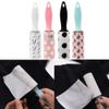 ASWRTYJO Portable Cleaning Device Clothes Sticky Hair Coat Sticky Lint Roller Tear-Out Paper(Blue) view 3