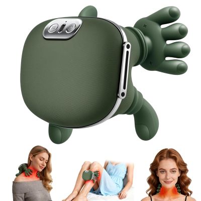 Shoulder and Neck Massager with Heat, 4D Bionic Heated Neck Massage with Fingers Simulates a Real Palm Massage for Pain Relief Deep Tissue, Relaxation Muscle Tension, Ideal Gift for Men Women