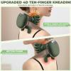 Shoulder and Neck Massager with Heat, 4D Bionic Heated Neck Massage with Fingers Simulates a Real Palm Massage for Pain Relief Deep Tissue, Relaxation Muscle Tension, Ideal Gift for Men Women view 3