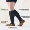 Medical Copper Compression Socks 20-30 mmHg for Women & Men (2 Pairs) - Knee High Graduated Compression for Circulation, Swelling, Odor Control, Athletic, Travel, Flying view 4