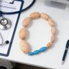 Orchidometer Endocrine Rosary | Wooden Endocrine Measurement Aid,Smooth Orchidometer | for Pediatrician Hospital Clinic Home Education Laboratory Endocrinologist view 3
