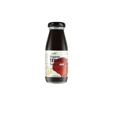 Premium Japanese Style Teriyaki Sauce - Sweet & Savory Glaze for Grilling, Marinating, and Stir-Frying - Plant-Based, Non-GMO, No Artificial Colors 200ml