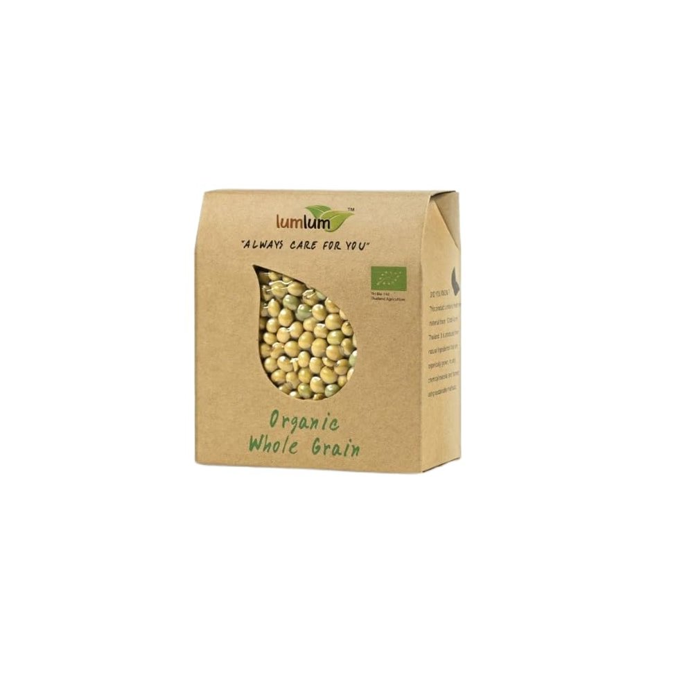 Premium Whole Soybeans Natural Plant-Based Protein Non-GMO, Glycine Max Yellow Beans for Soy Milk, Tofu, and Sprouting Pure Pantry Staple 250g