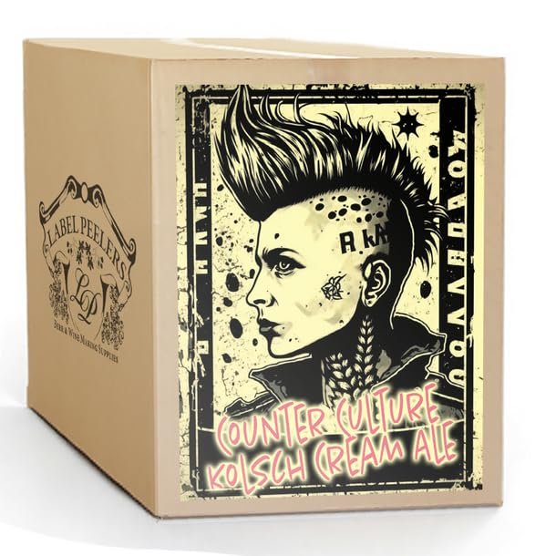 Label Peelers Counter Culture Kolsch Cream Ale Beer Kit