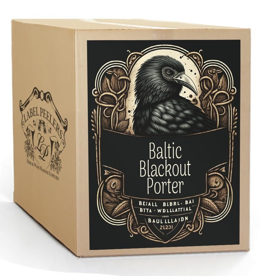Label Peelers Baltic Blackout Porter Beer Kit - Extract