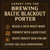 Label Peelers Baltic Blackout Porter Beer Kit - Extract view 3